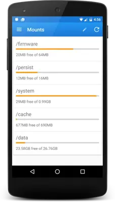 Storage Partitions android App screenshot 3