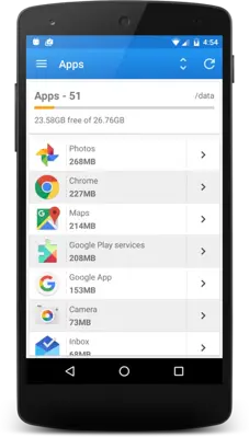 Storage Partitions android App screenshot 7